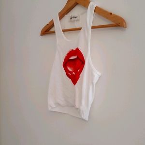 The naked tiger red lolipop print